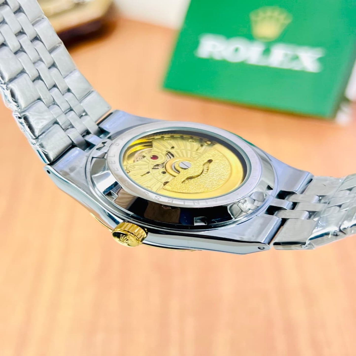 Premium Rolex Datejust Two-Tone Watch with Black Dial