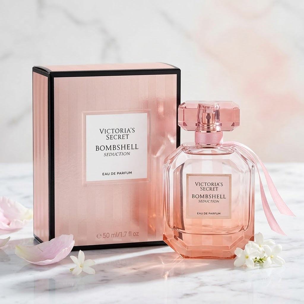 Victoria's Secret Bombshell Seduction – Luxurious Rose-Gold Bottle Perfume