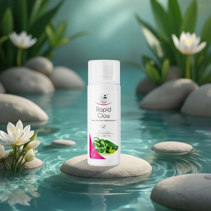 Dr. Derma Rapid Glow Aloe Vera Skin Shiner | All Skin Types – Zeenora
