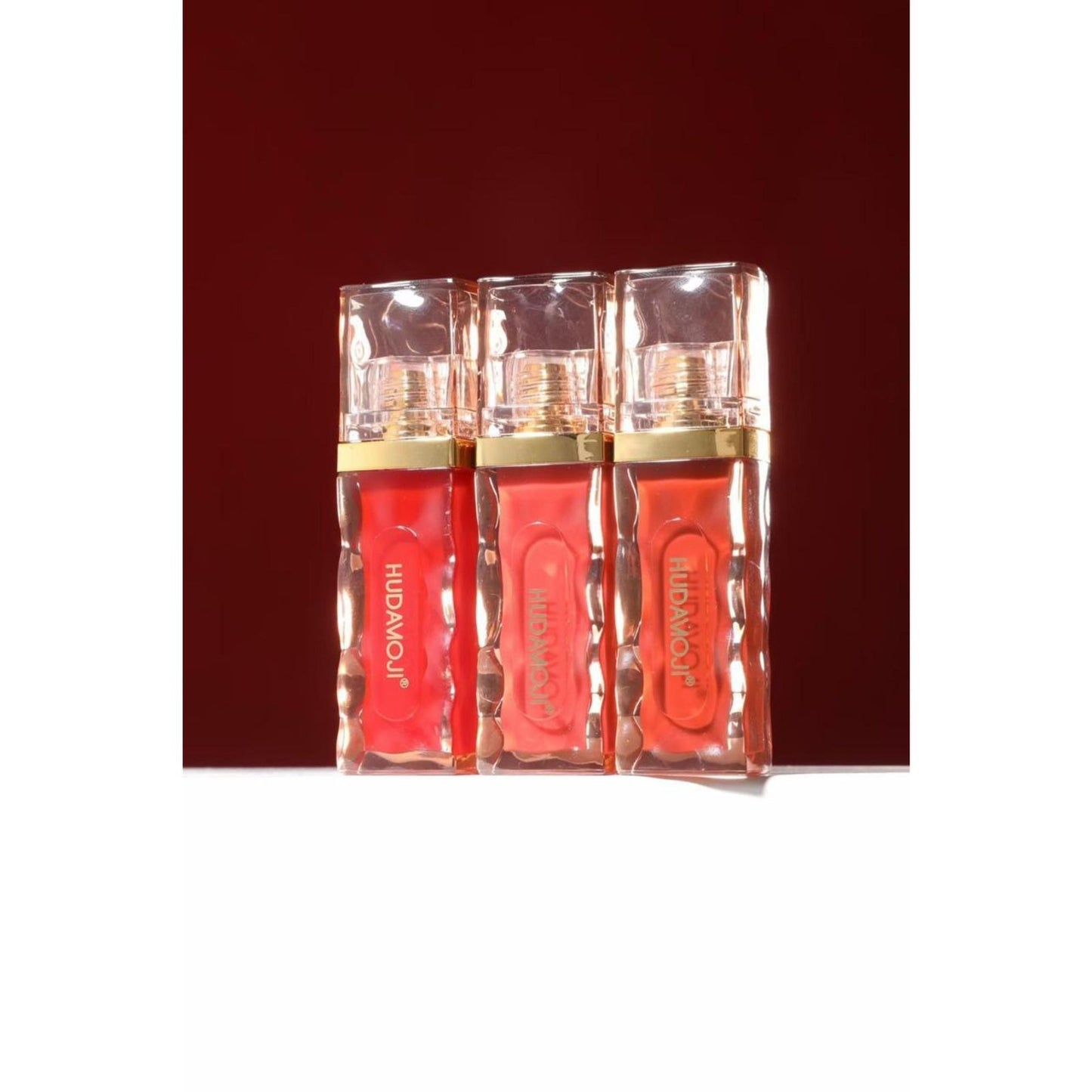 HUDAMOJI Premium Moisturizing Lip Gloss - Long-Lasting Glossy Tint