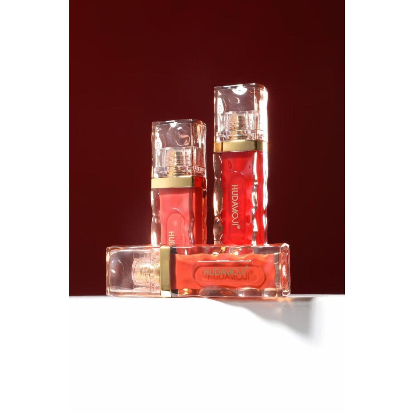 HUDAMOJI Premium Moisturizing Lip Gloss - Long-Lasting Glossy Tint