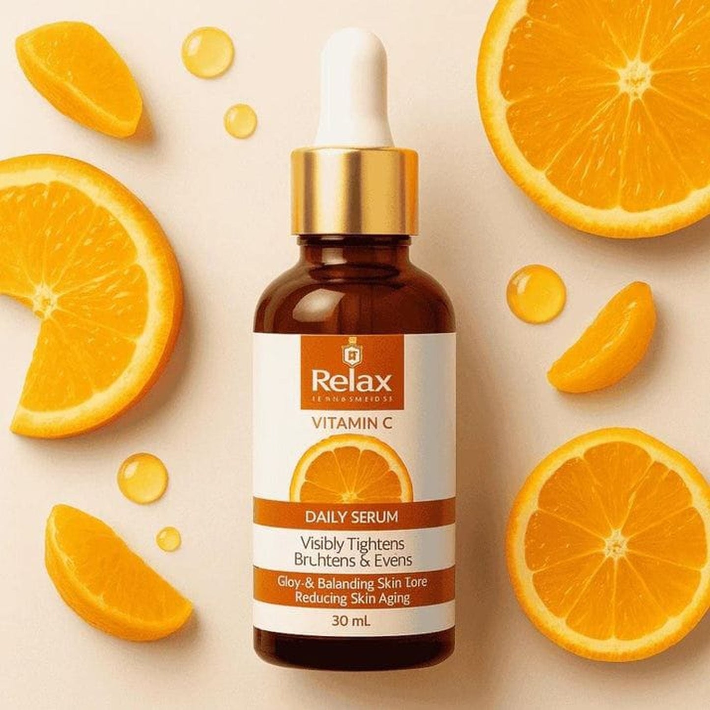 Relax Vitamin C Daily Glow Serum 30ml | Anti-Aging – Zeenora