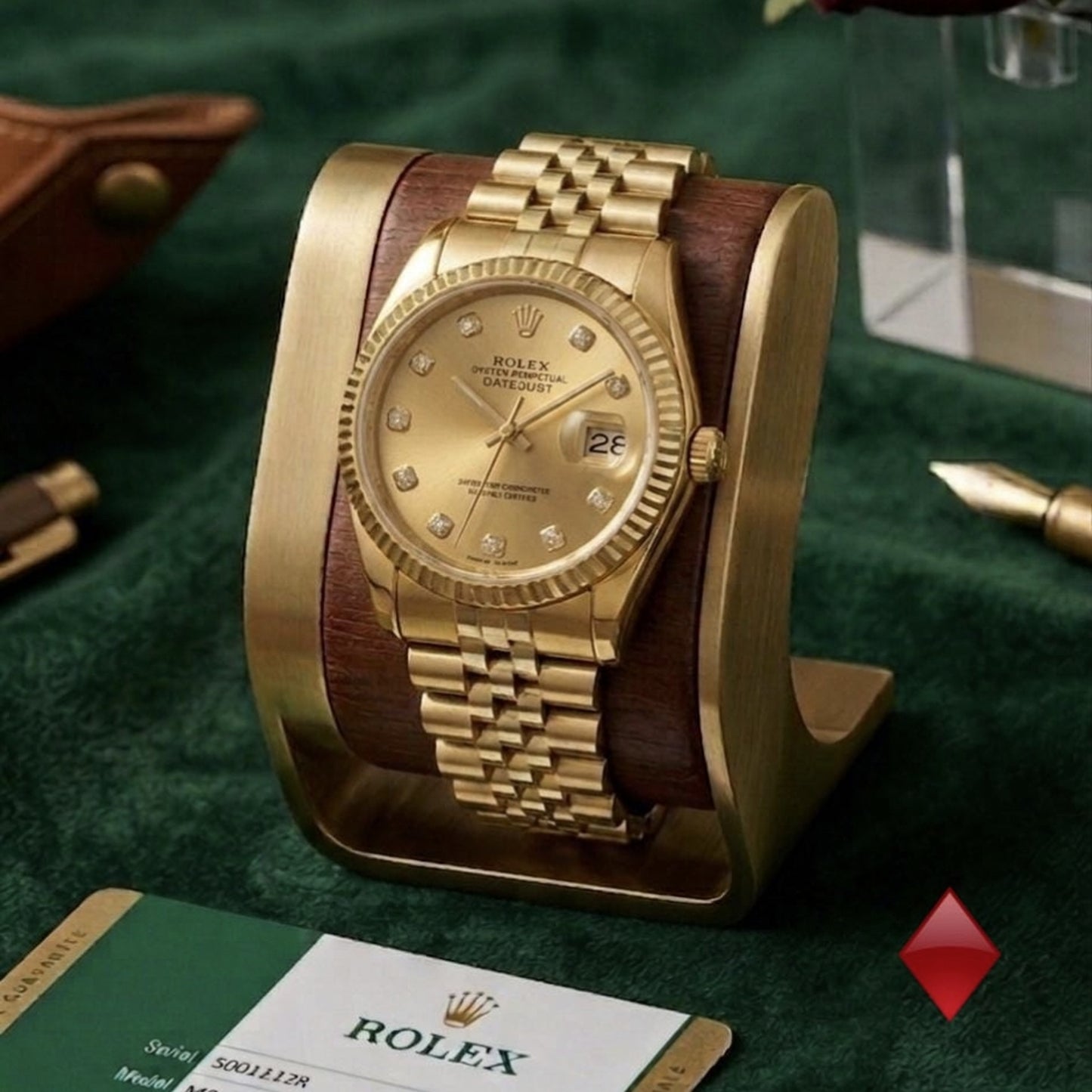 Full Gold Luxury Watch Champagne Dial Edition | Zeenora Pakistan