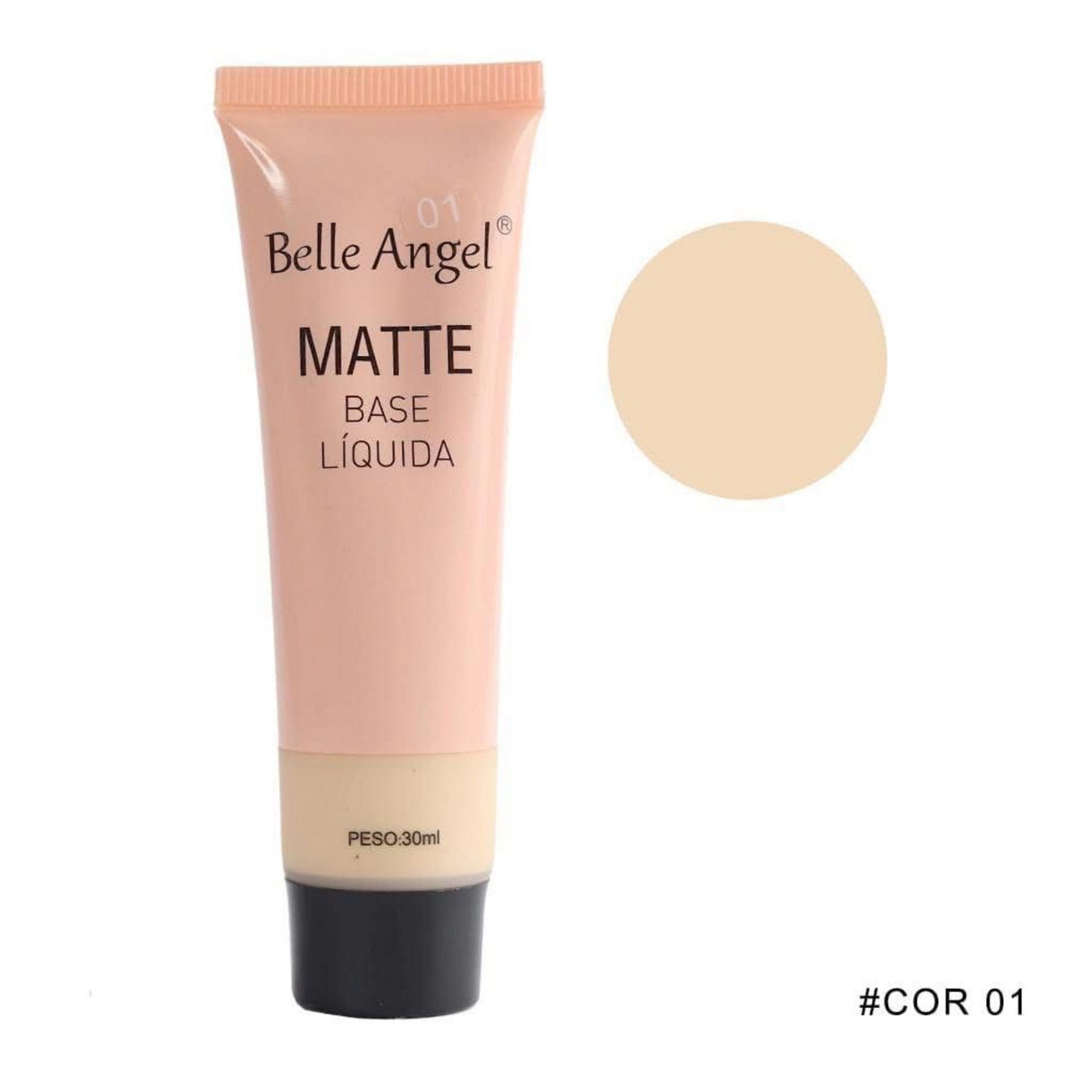 Belle Angel Matte Liquid Foundation | Shade Range 1-6 (30ml)