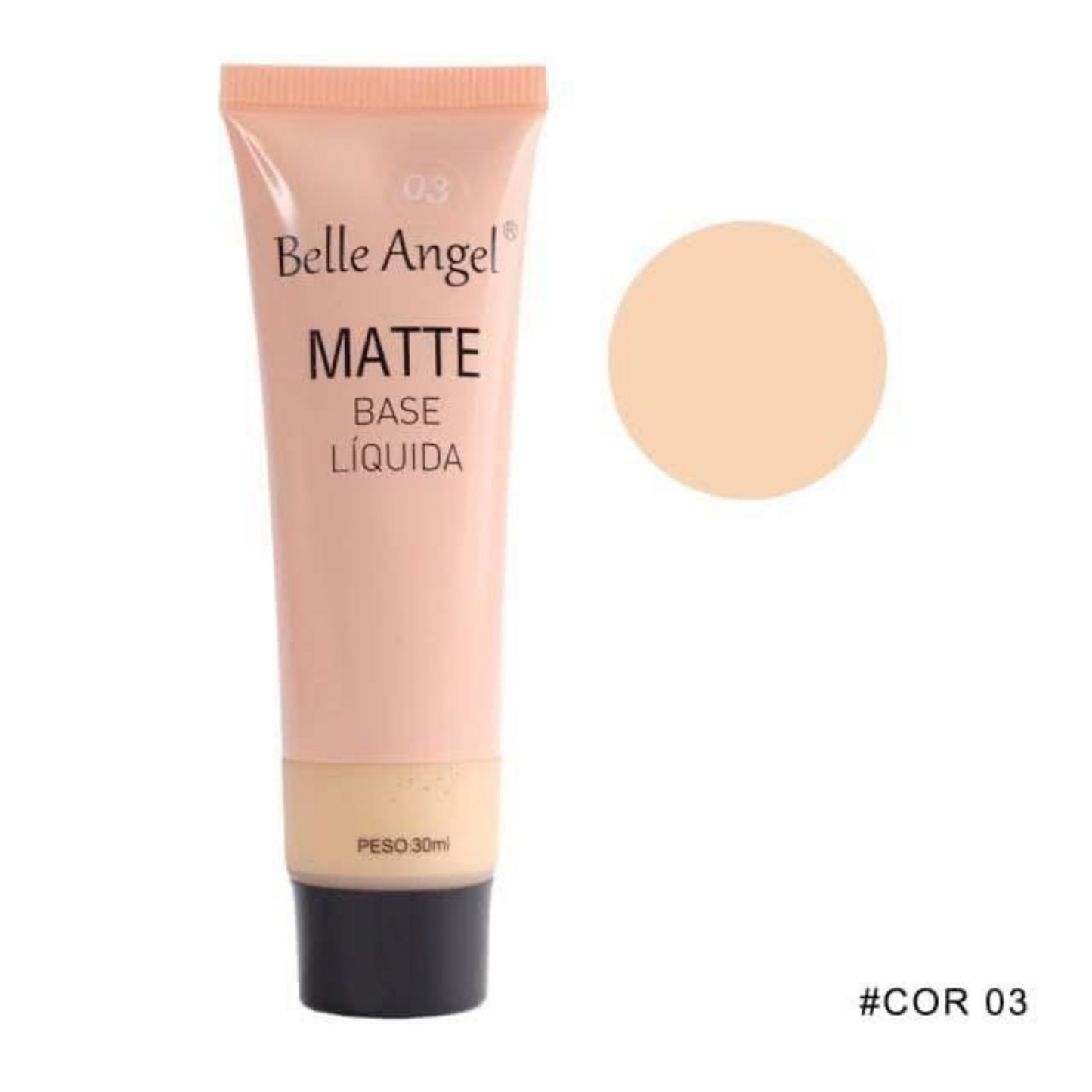 Belle Angel Matte Liquid Foundation | Shade Range 1-6 (30ml)