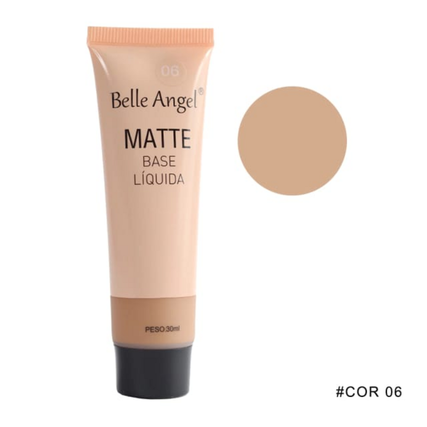 Belle Angel Matte Liquid Foundation | Shade Range 1-6 (30ml)
