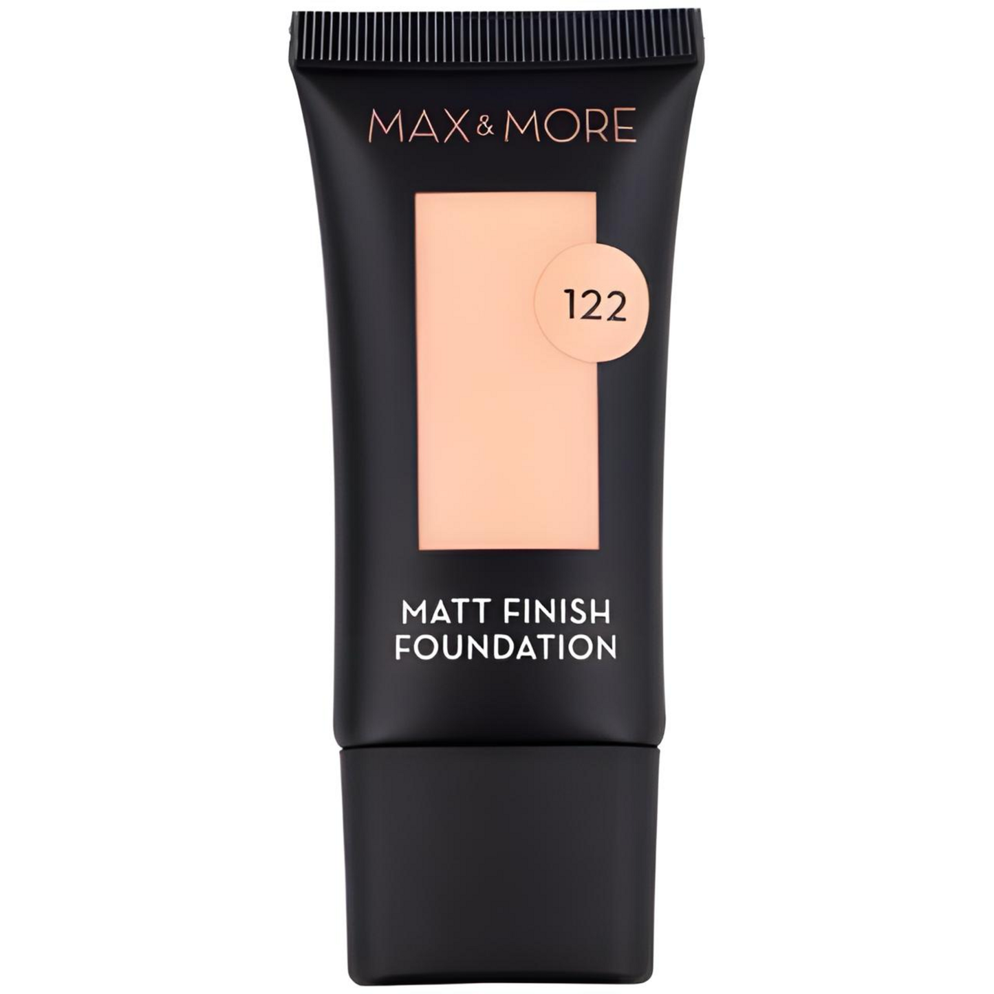 Max & More Matt Finish Liquid Foundation – Flawless Full Coverage & Long-Lasting Base (Multi-Shade Collection)