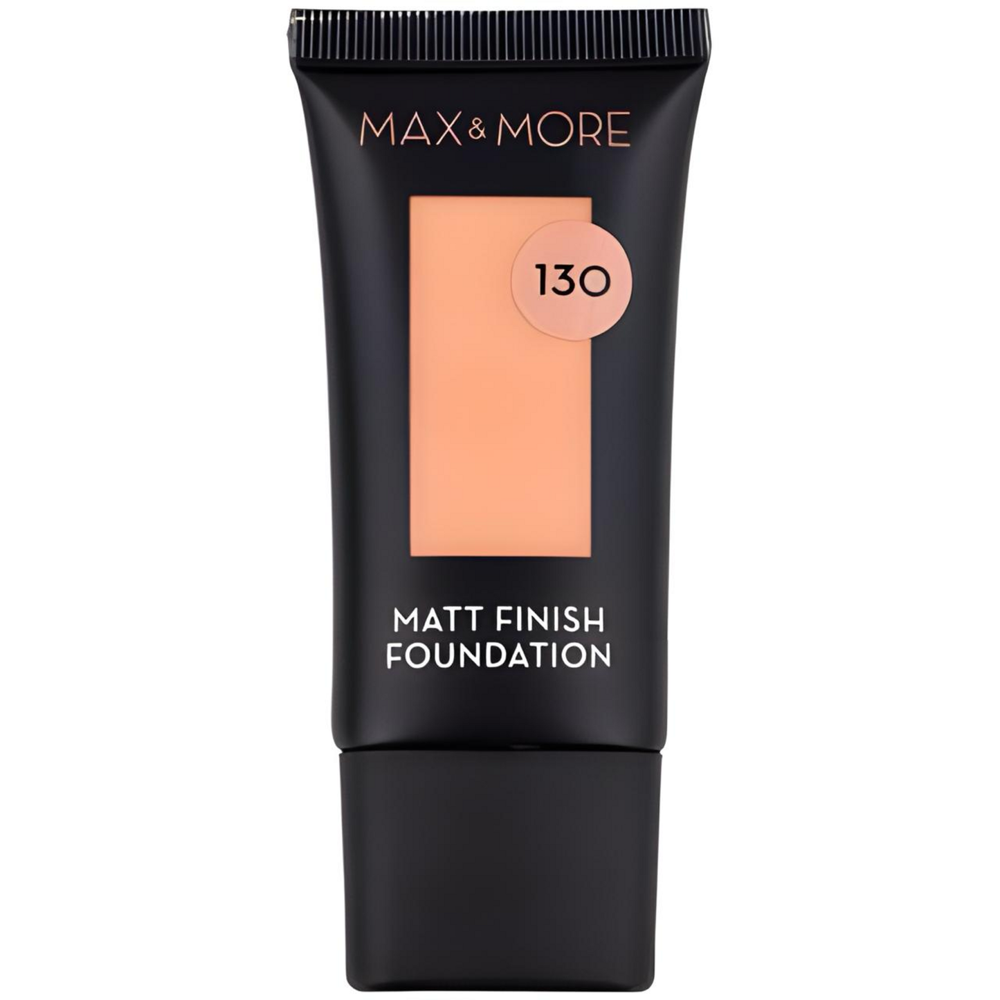 Max & More Matt Finish Liquid Foundation – Flawless Full Coverage & Long-Lasting Base (Multi-Shade Collection)