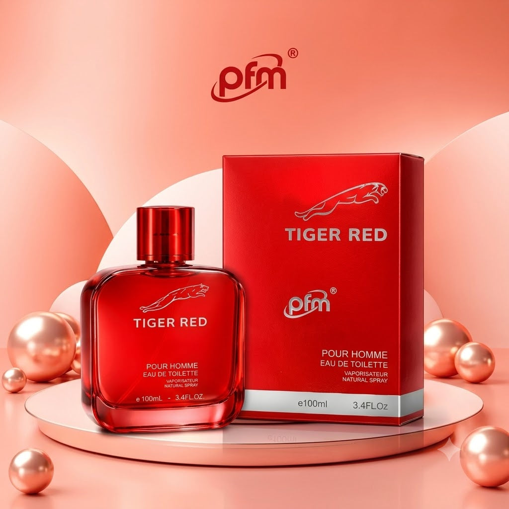 PFM Tiger Red Perfume For Men - 100ml (Eau De Toilette)