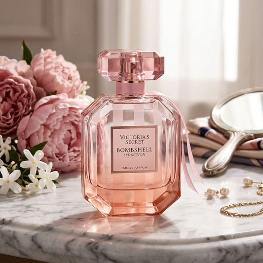 Victoria's Secret Bombshell Seduction – Luxurious Rose-Gold Bottle Perfume