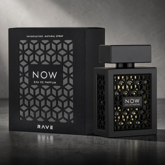 Lattafa Rave Now Black Intense Men's Perfume (EDP) - 100ml
