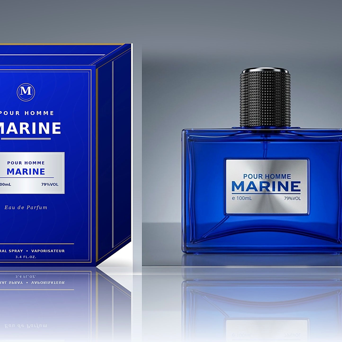 Marine Pour Homme Eau De Parfum for Men – 100ml