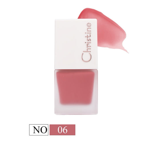 Christine Liquid Blush On - Shade 06 (Peach Rose)