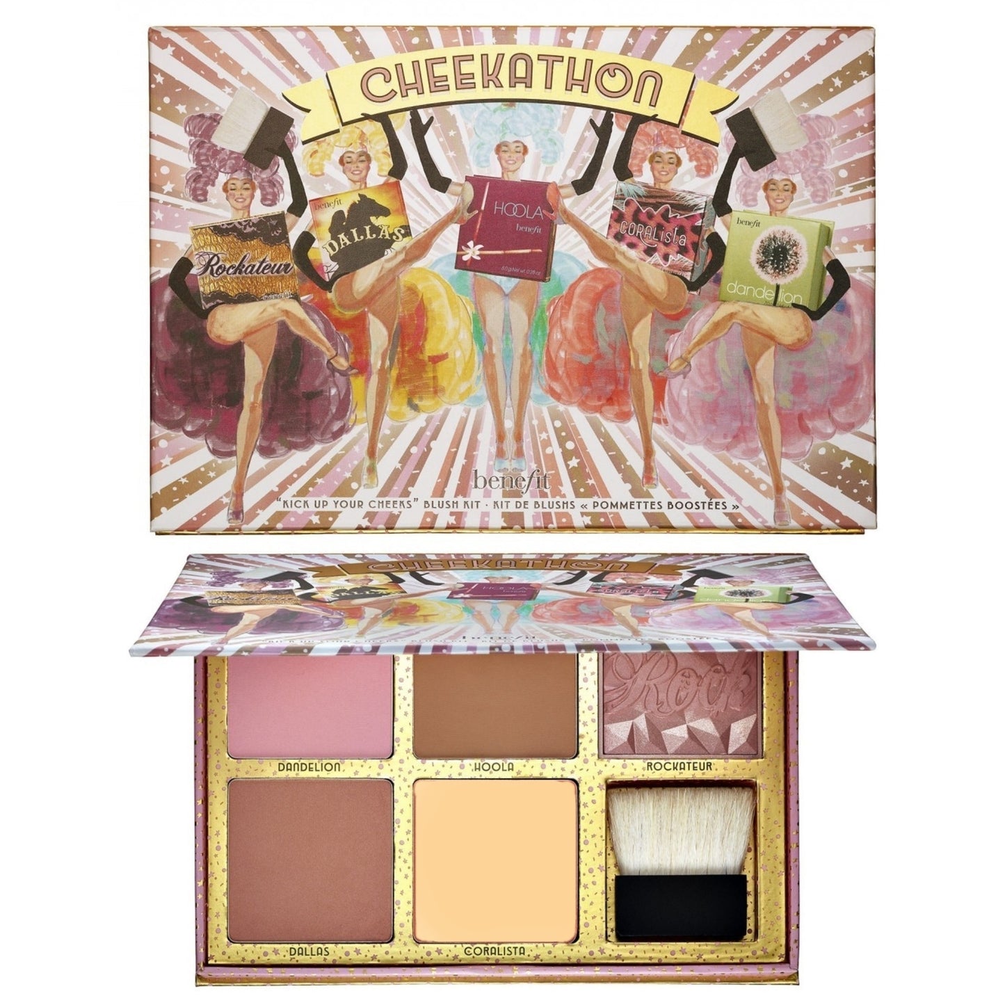 Benefit Cheekathon "Kick Up Your Cheeks" Blush  Palette
